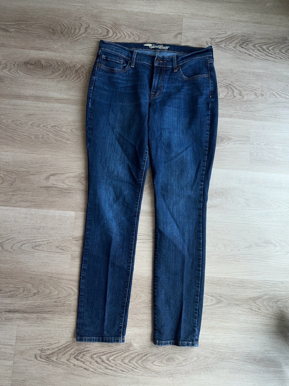 Old Navy Jeans Womens Size 8 Sweetheart Skinny Denim Casual - Picture 3 of 6